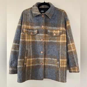 ZARA OVERSIZED SHACKET